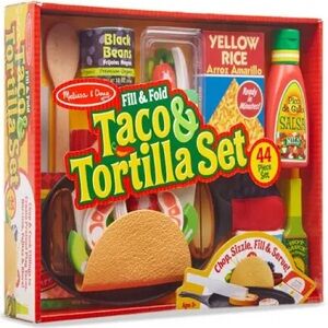 NWT’s Melissa & Doug Colorful Taco & Tortilla Play Set